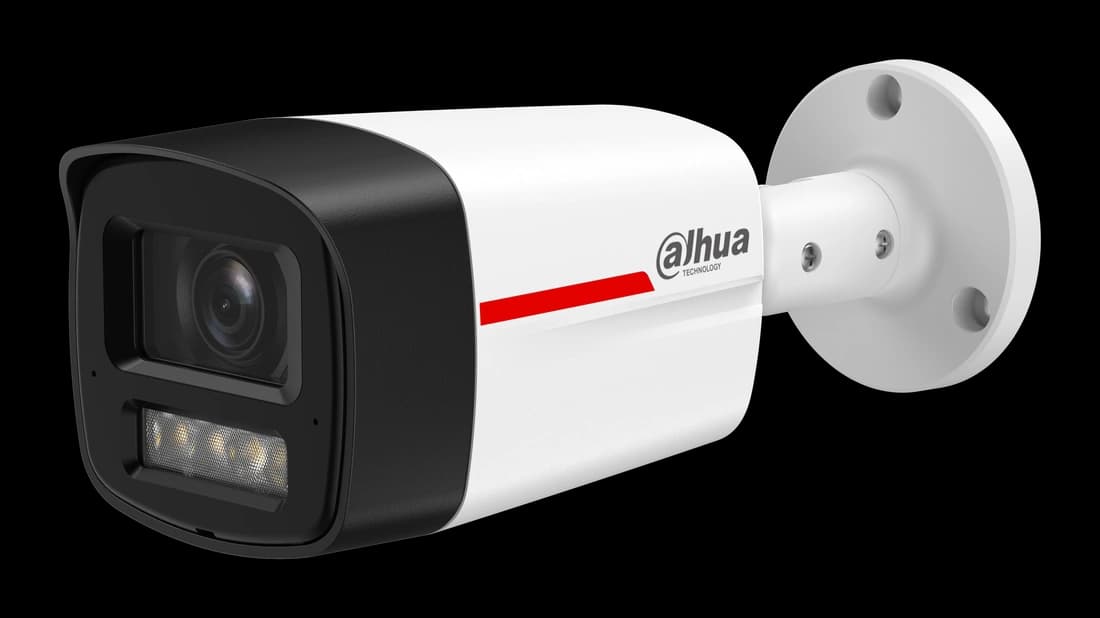 Caméra tube Dahua WizColor X IPC-HFW2449TL-S-PROX blanche