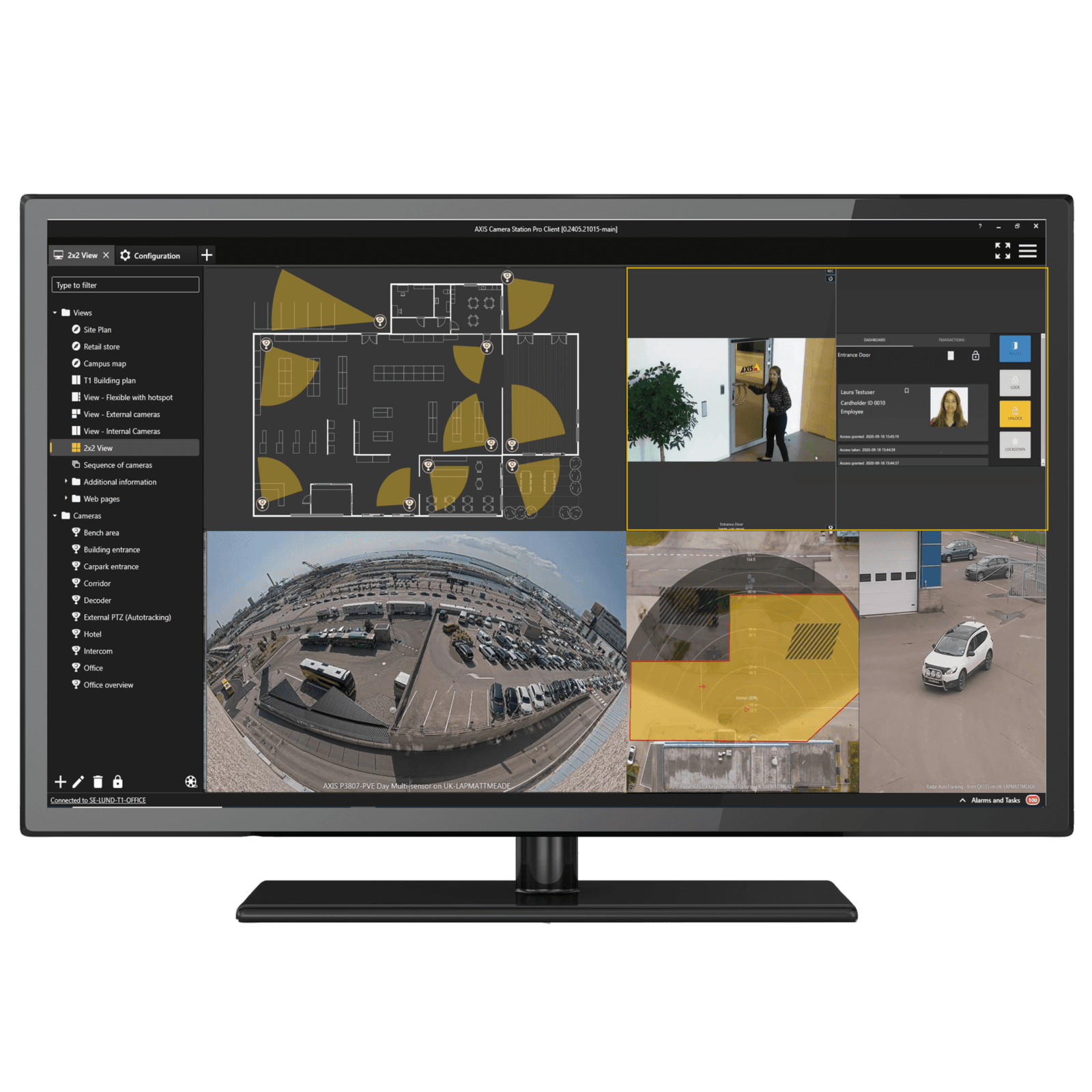 Photo officielle : Axis AXIS Camera Station Pro