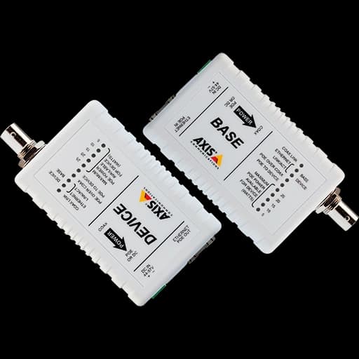 Photo officielle : Axis AXIS T8640 PoE+ over Coax Adapter Kit
