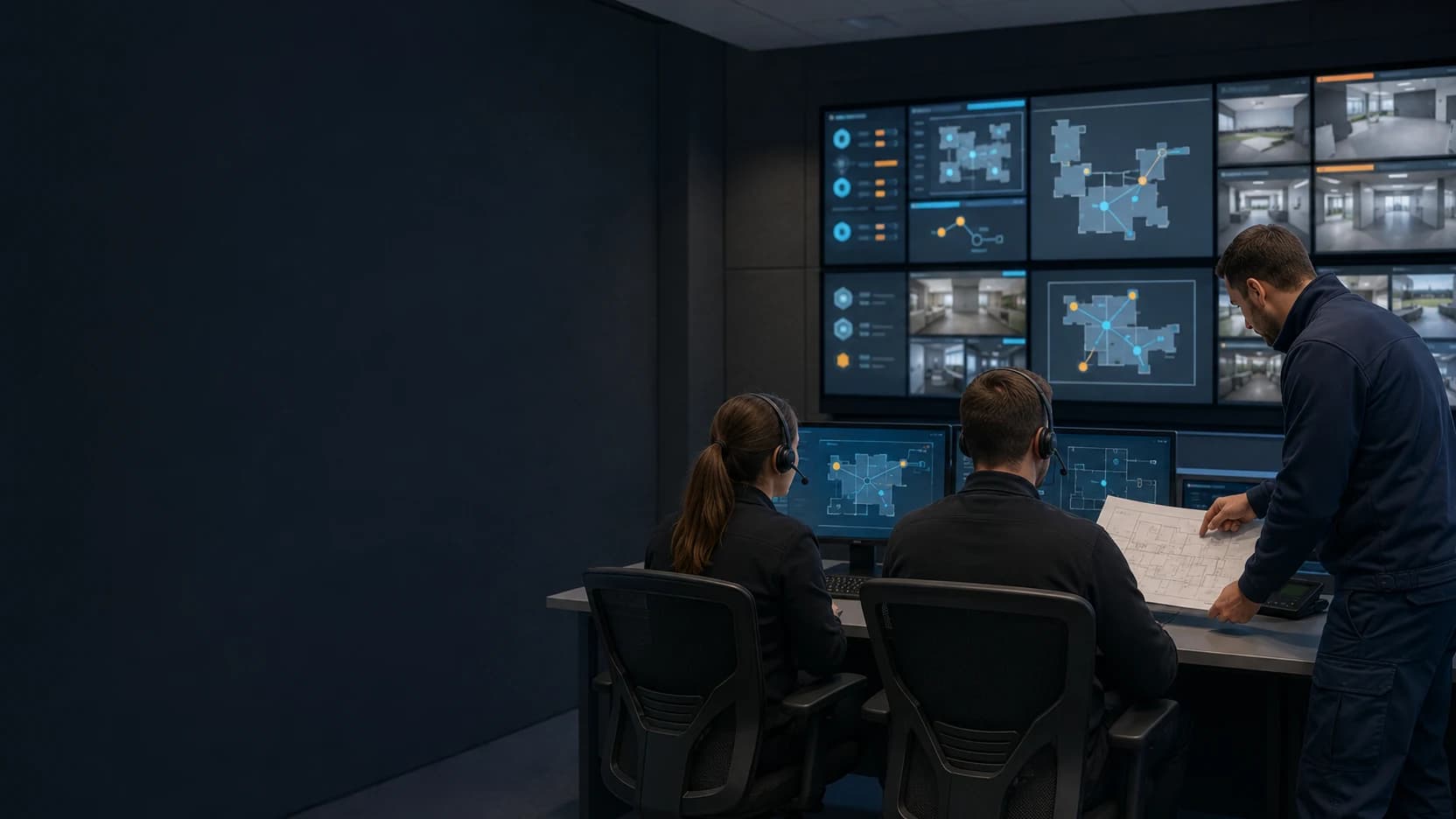 Installation illustrant Protectas Systèmes, partenaire Securitas Technology